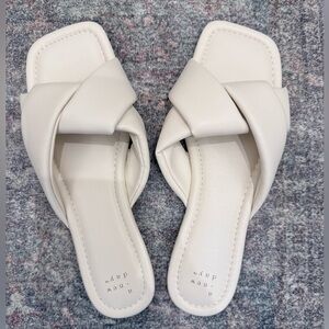 A New Day Cream Women's Sandals